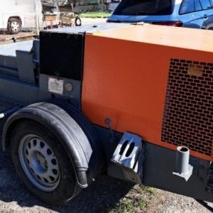 foto anhydrit beton pompa przyczepa Putzmeister SP11 (platniczki)