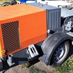 foto anhydrit beton pompa przyczepa Putzmeister SP11 (platniczki)